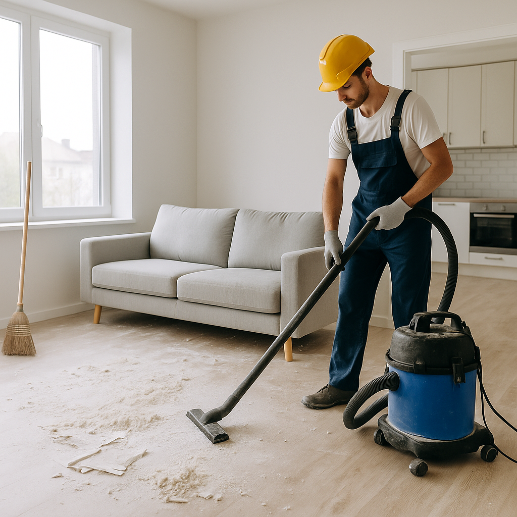 Professionel Efter-Renovering og Bygge-Rengoring i København